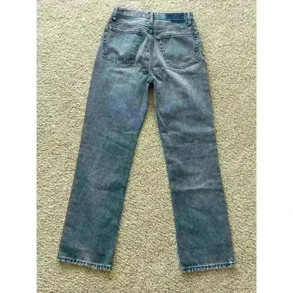 RARE! Re/done jeans x Levis 90’s repair jeans 27 MSRP $1050 - Picture 2 of 2